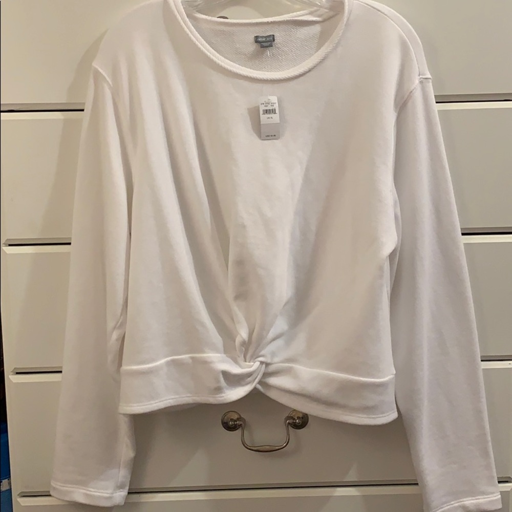 NWT Aerie white sweatshirt